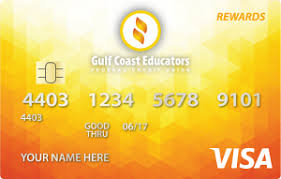 gulf coast educators federal credit union offers a credit union secured credit card designed for teachers to build credit with low fees.